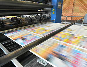 高速オフセット印刷